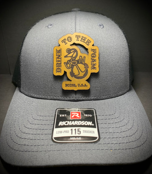 Old School Anchor Trucker Hat