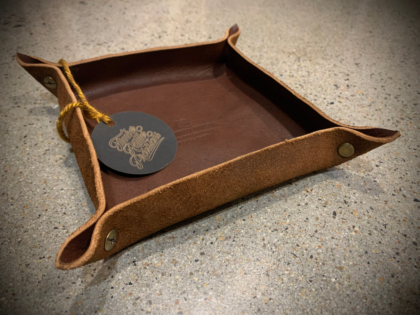 “Empty yer pockets” Valet Tray