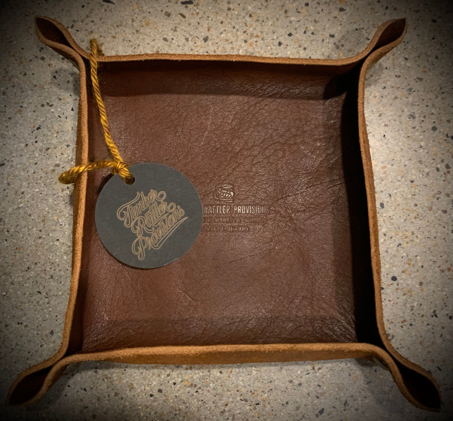 “Empty yer pockets” Valet Tray