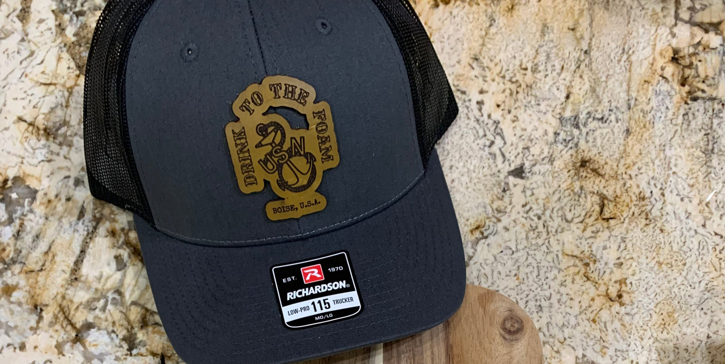 Old School Anchor Trucker Hat