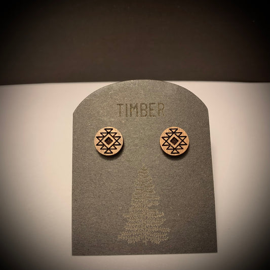 TIMBER - "Lucky" walnut wood studs