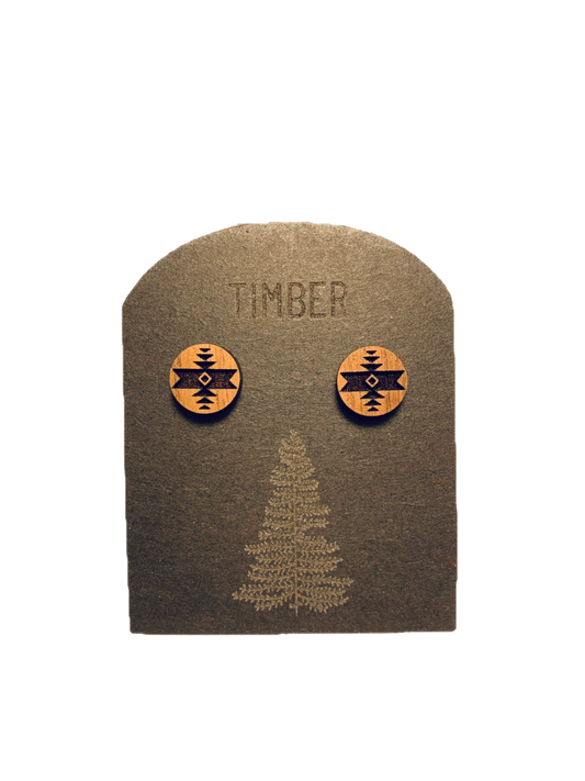TIMBER - "West" walnut wood studs