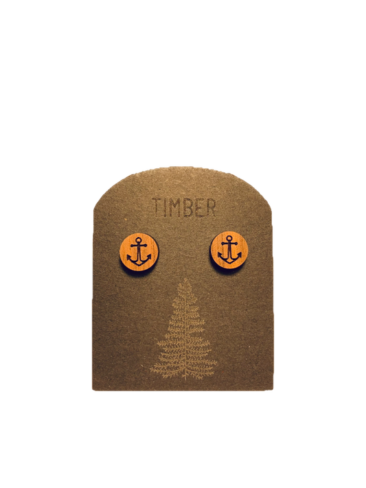 TIMBER - "Squid" walnut wood studs